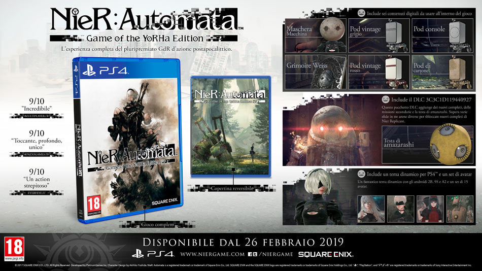 Nier Automata Game Of The Yorha Edition (Goty) PS4 UK Nier Automata Game Of The Yorha Edition (Goty) PS4 UK